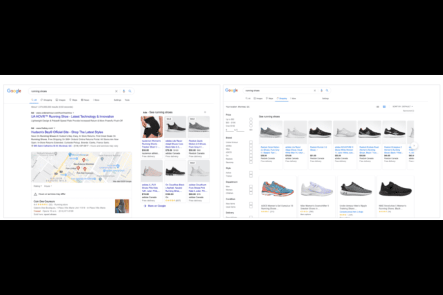 Google enhances shopping feature